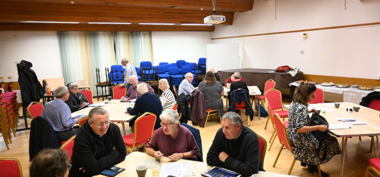 Wales church leaders at a meeting
