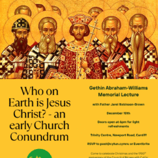 Gethin Abraham Williams Memorial Lecture Gethin Abraham Williams Memorial Lecture