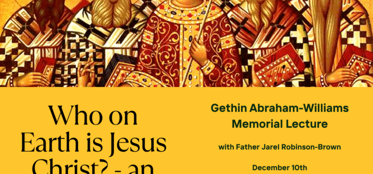 Gethin Abraham Williams Memorial Lecture