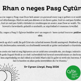 Cyfarchion Pasg